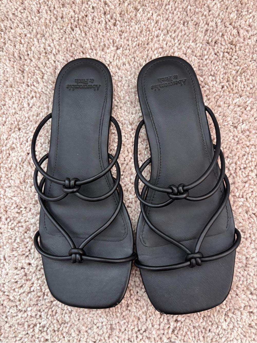 Abercrombie and Fitch Square-toed Sandals